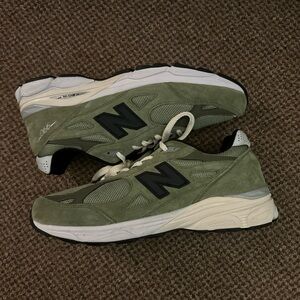New Balanc 990v3 JJJJound Olive Green Sneakers M990JD3 - 10.5 M - No Box